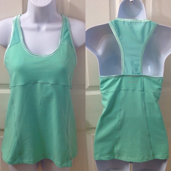 Oakley Mint Green Endurance Athletic Tank Top - L - Picture 3 of 10